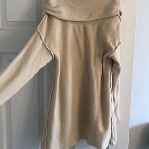 Altar’d State Off the shoulder Tunic Sweater